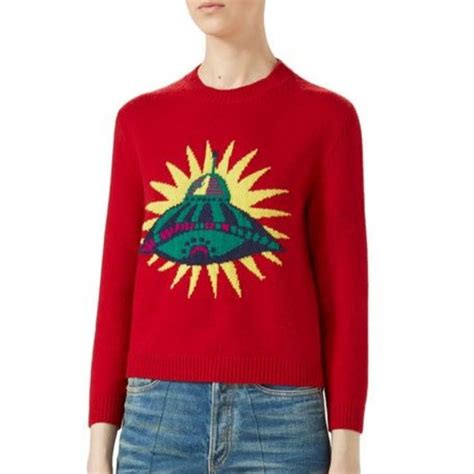 gucci sweater spaceship|gucci turtleneck sweater.